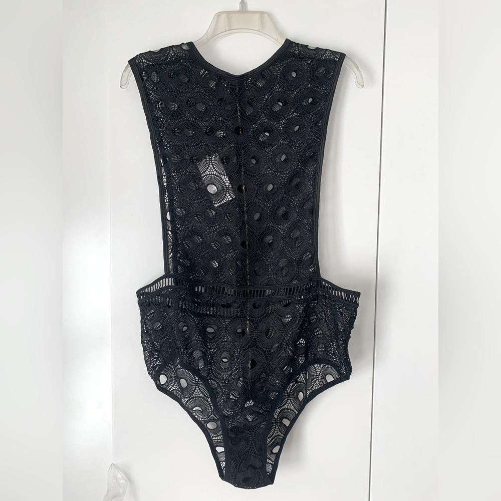 Bluebella Black Lace Cassia Bodysuit NWT
